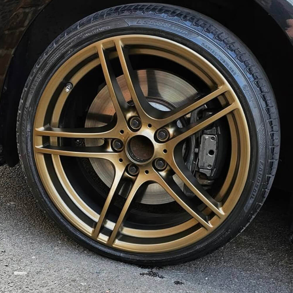 Alloy wheel after specialist finish transformation - Example 2